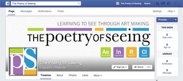 The Poetry of Seeing Facebook Screen Capture