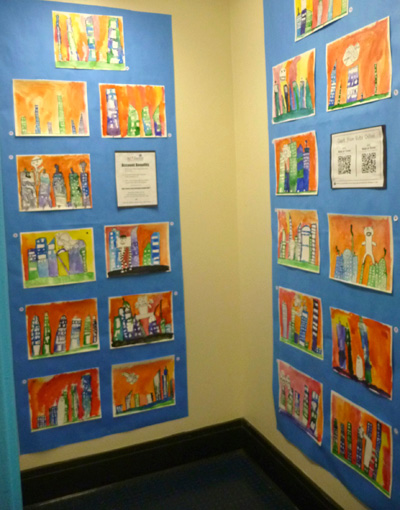 2015 Art Showcase: First Grade Student Work Sample