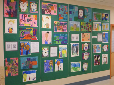2015 Art Showcase: Second Grade Student Work Sample