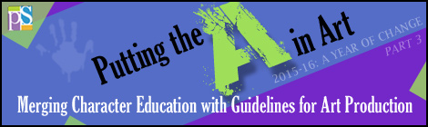 Merging Character Education with Guidelines for Art Production.